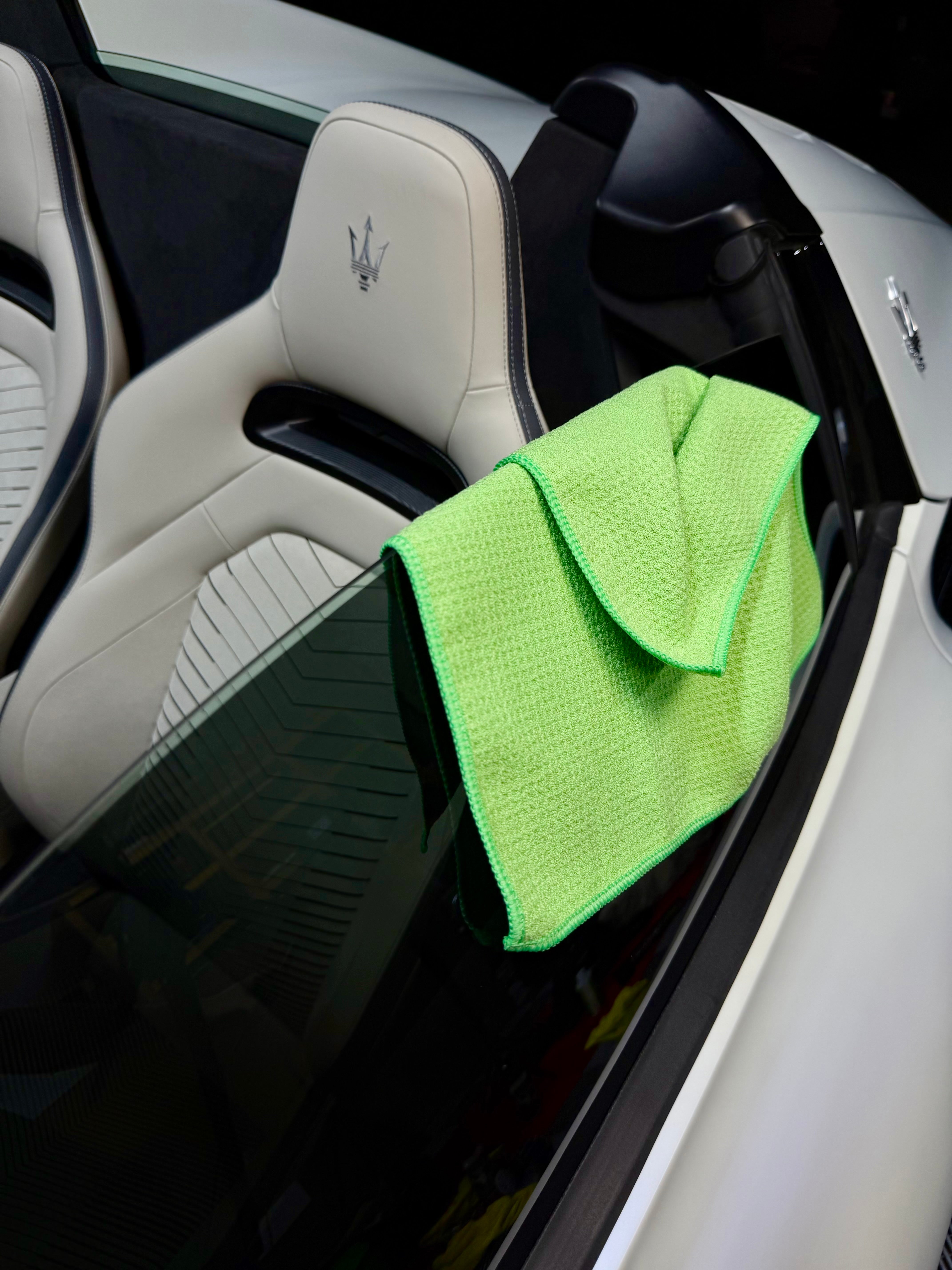 2 pack- LuxWindow- Waffle Window Towel