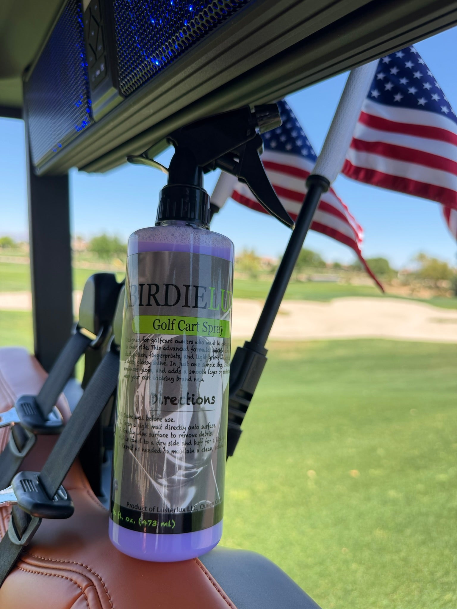 BirdieLux- Golf Cart Exterior Cleaner