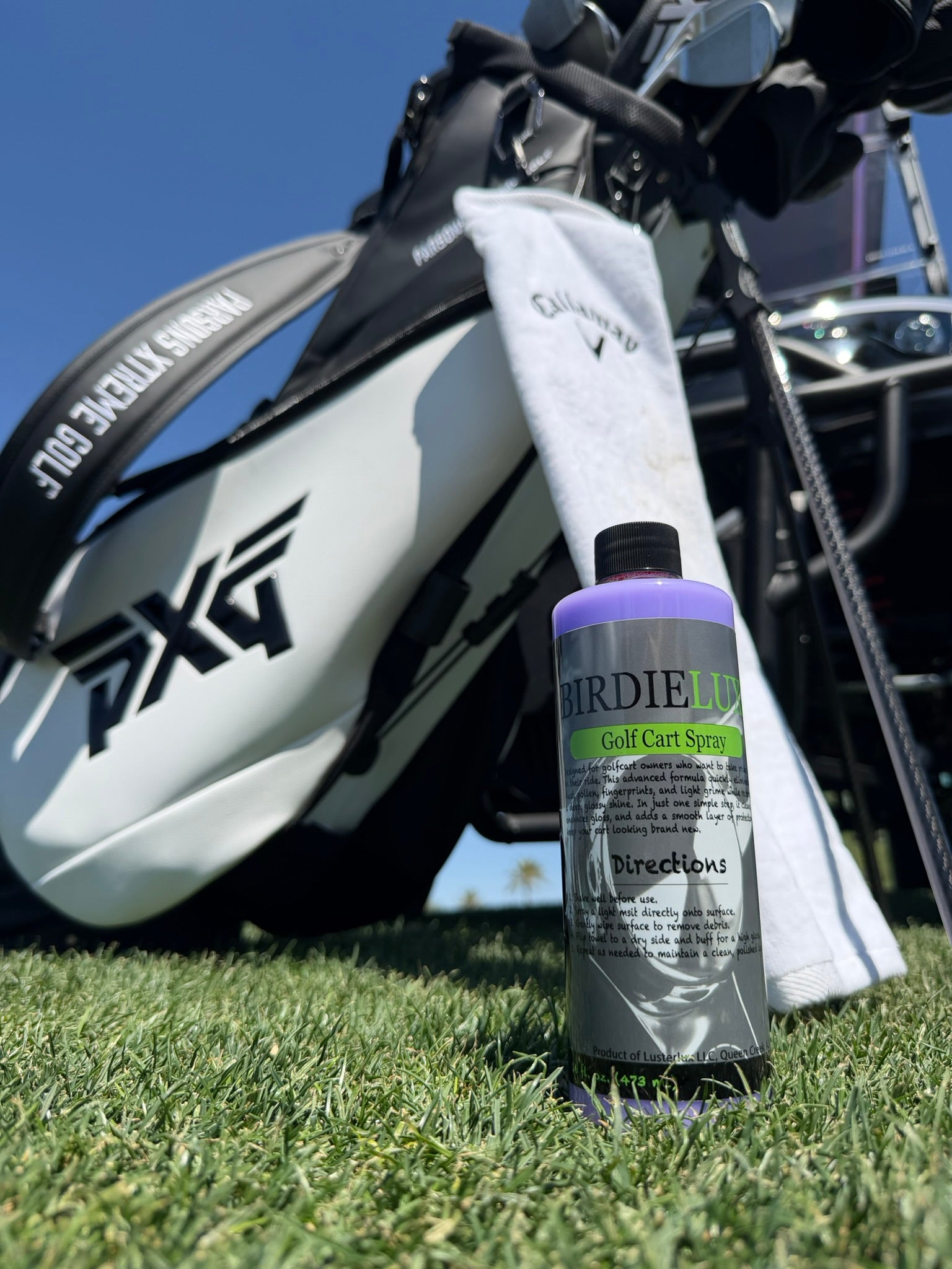 BirdieLux- Golf Cart Exterior Cleaner